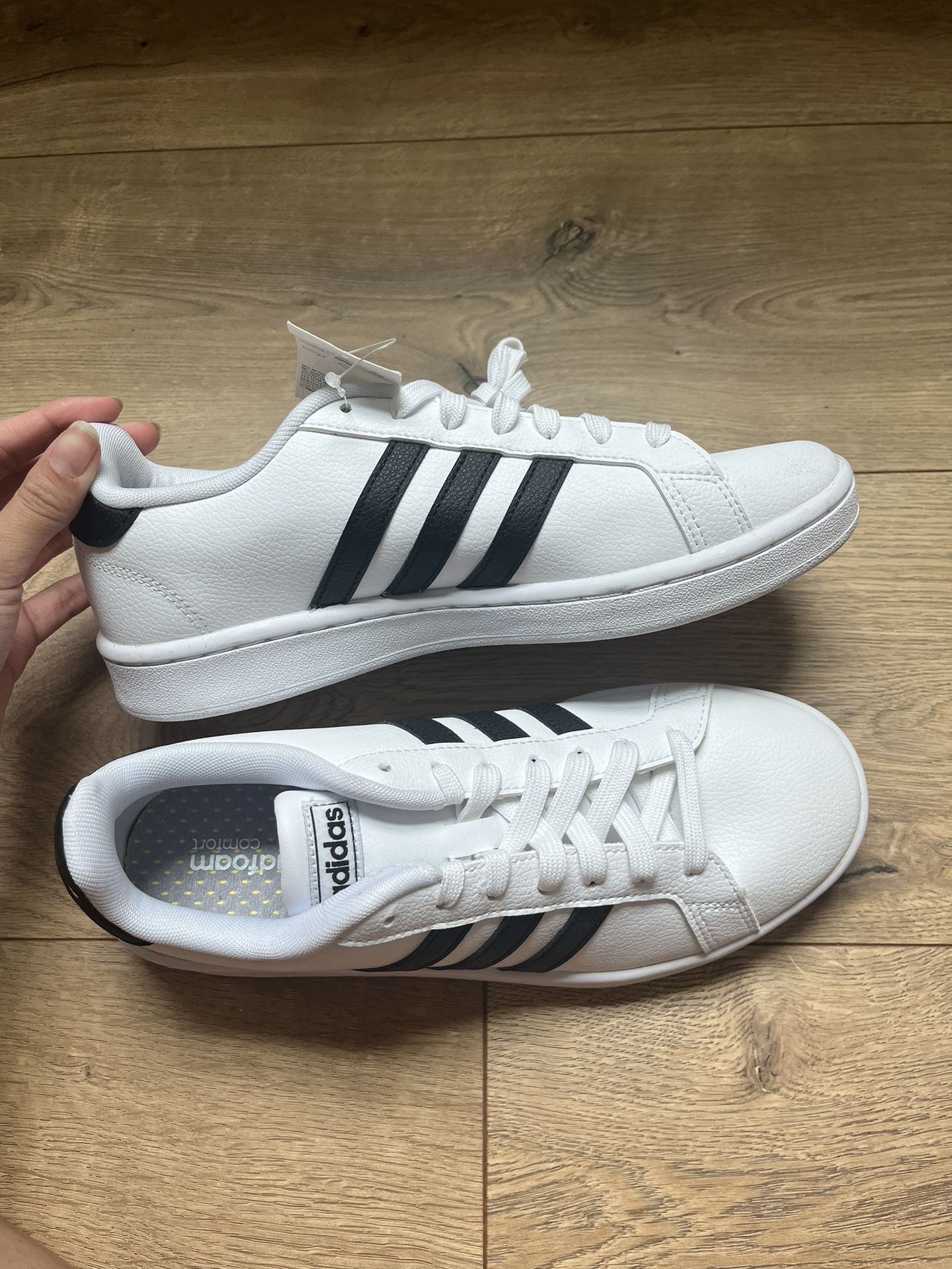 Adidas Grand Court Base White Black