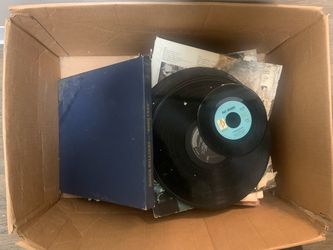 Free Vinyl Records (Water Damage)