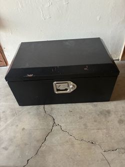 Garvee Black Steel Truck Bed Tool Box