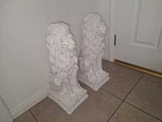 LION STATUES $80 EACH