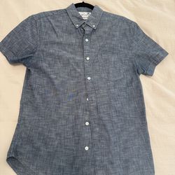 (2) Bonobos Short Sleeve Button-down Shirts