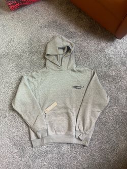 Essentials Fear of God. Gray Hoodie Size Small.