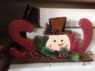 Christmas wood decoration