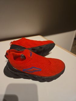 Avia Kids Slip-On Sneakers Red and Black size 10c