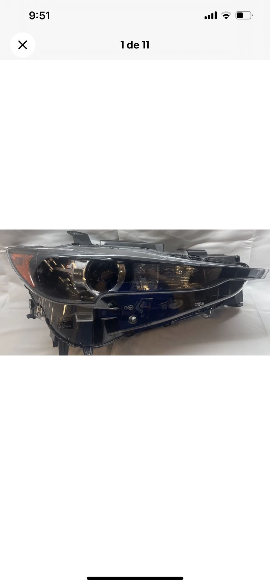 ✅2017-2021 Mazda CX-5 Right Headlight RH Side Black Full LED OEM AFS ⭐️