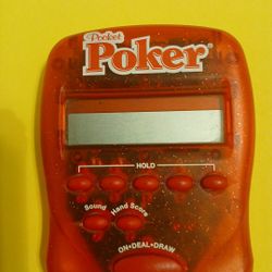 Pocket Poker Hand Held Game