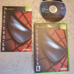 Spider-Man (Original Microsoft Xbox 2003) Complete CIB W/ Manual video game excellent condition