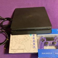 PLAYSTATION 4 PS4 GAME CONSOLE CUH-2115B 1TB 2 CONTROLLERS 21 GAMES
