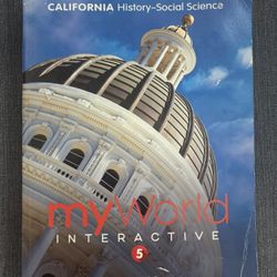 SAVVAS MyWorld California History-Social Science Grade 5 Student Book