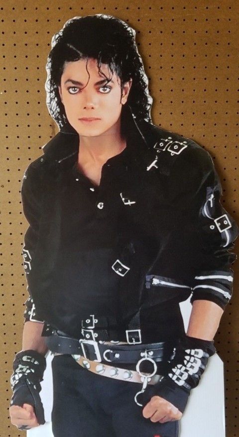 Michael Jackson , Life Size Cutout - From BAD ALBUM