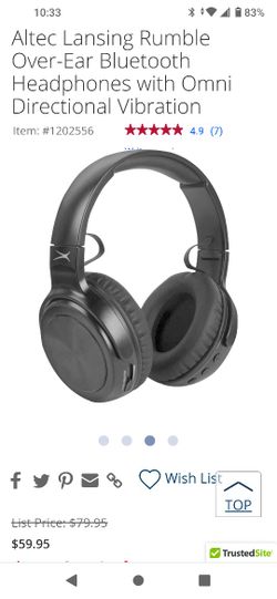 Altec lansing outlet rumble headphones