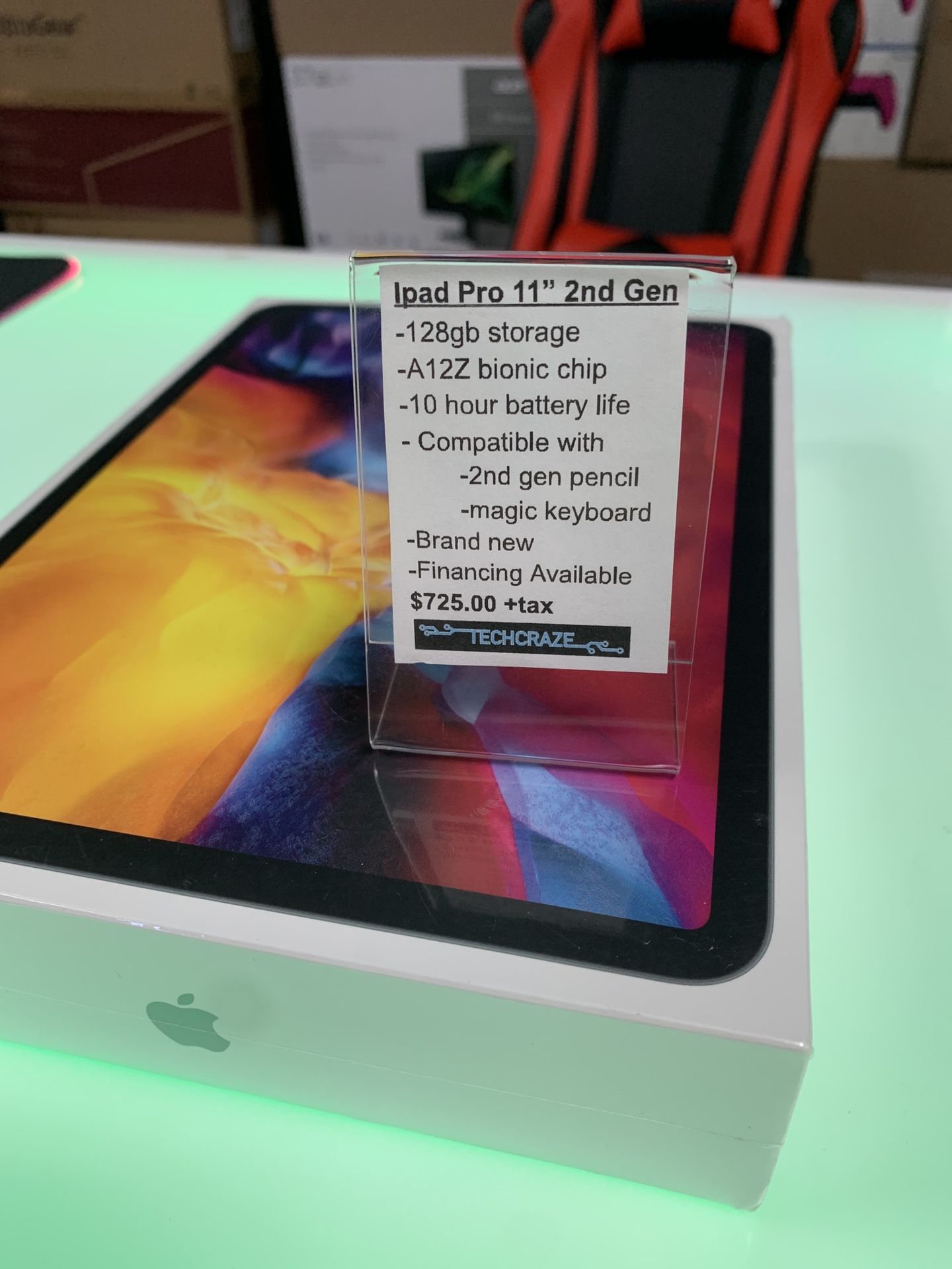 iPad Pro 11” 2nd Gen 128GB