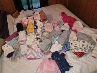 Baby girl clothes 0-12 months