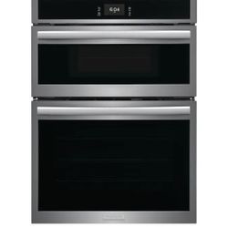 Frigidaire  Gallery 30 inch Self + Steam Cleaning Air Fry Microwave Wall Oven Combo ( Fingerprint Resistant 