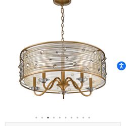 5 light chandelier