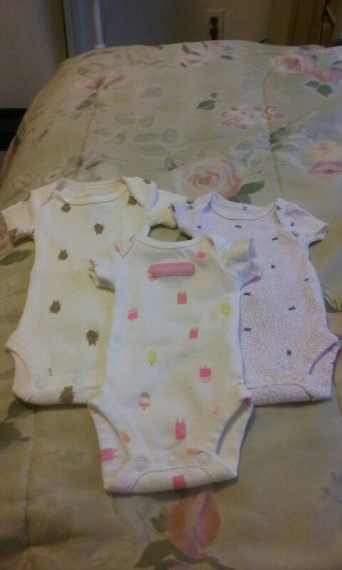 Preemie onesies