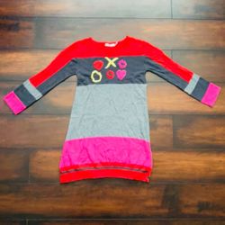 Little Girls Clothes Long Sleeve Sweater Dress Size 6T  So Cute Paired With Boots 