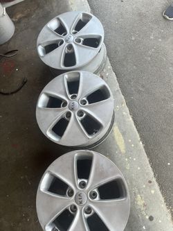 Kia Rims Size 16s