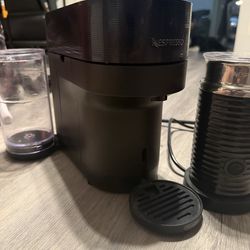 Nespresso Vertuo Pop+ Coffee and Espresso Machine by De'Longhi, Liquorice Black