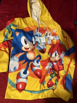 Sonic the Hedgehog Youth Hoodie Size Large