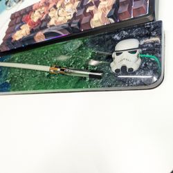 Star Wars Custom Handmade Resin Wrist Rest Lightsaber Stormtrooper