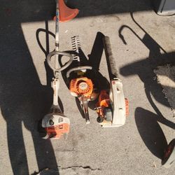 Stihl Gas Powered Tools .Line Trimmer,Hedger,Blower
