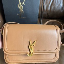 Brown ySL Crossbody Bag
