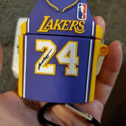 New Lakers Jersey Kobi Bryant Airpod Case