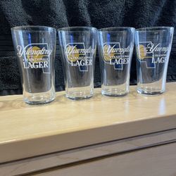 Yuengling Beer glasses New Sets Of 4 Or By The Case