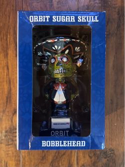 Houston Astros Orbit Sugar Skull Bobblehead