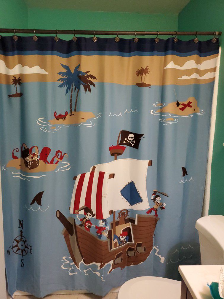 Pirate Shower Curtain 