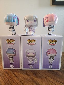 Re-Zero Funkos