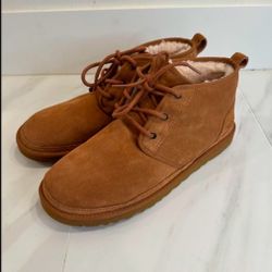 UGG Neumel Suede Men's Boots - Chestnut, US 12