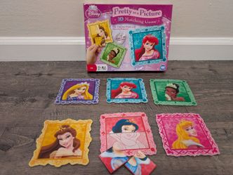 Disney Princess 3D Puzzle Matching Game