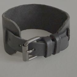 Leather Strap cuff Wrist bracelet