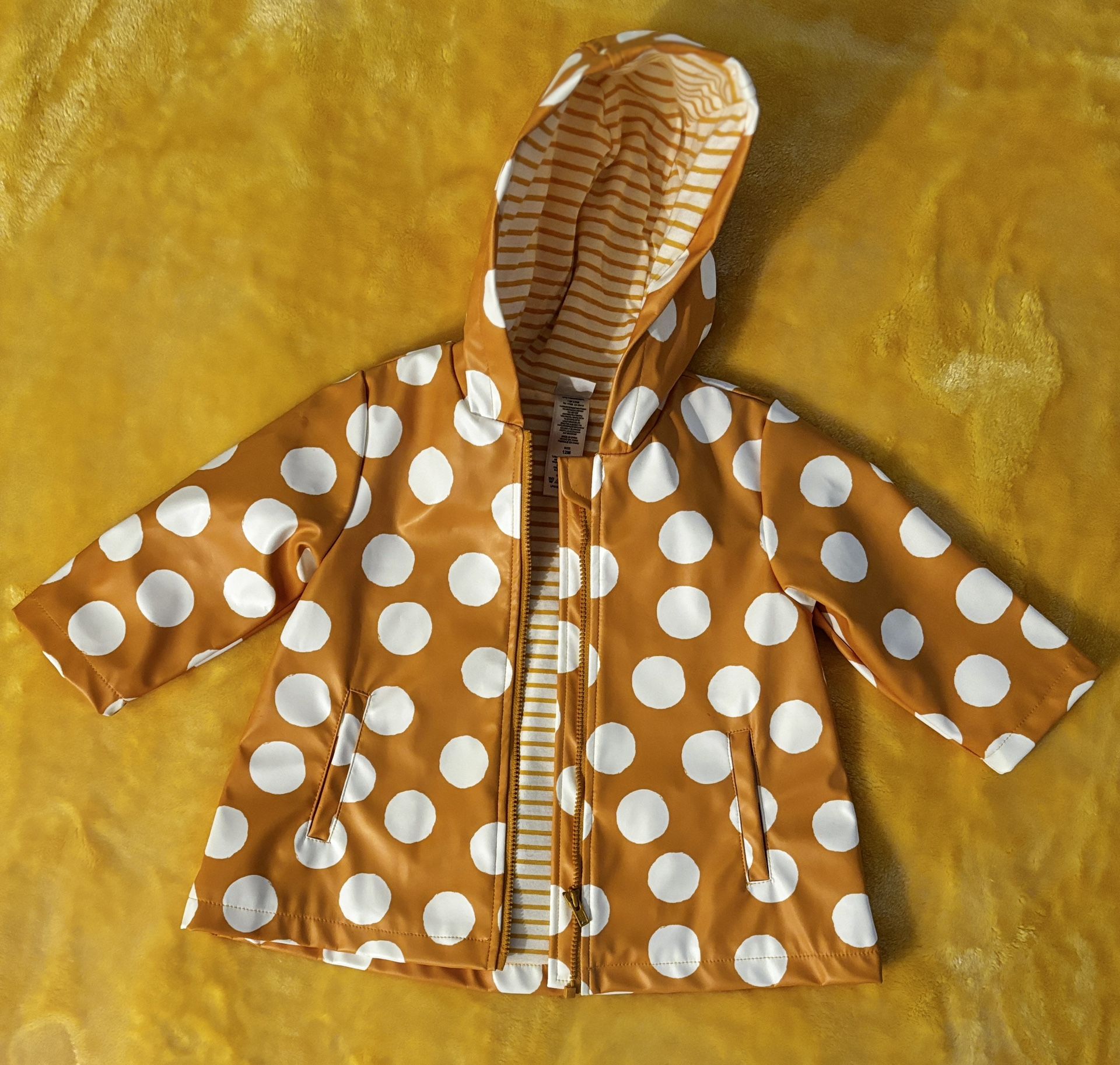 Polka Dot Raincoat (Baby Girl)