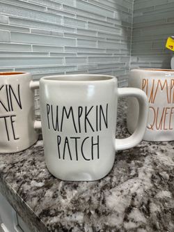 Rae Dunn holiday mugs Halloween