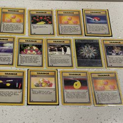 Vintage  Trainer Pokemon Cards