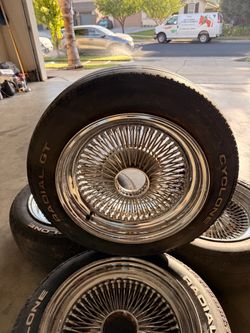 15”s wire wheels