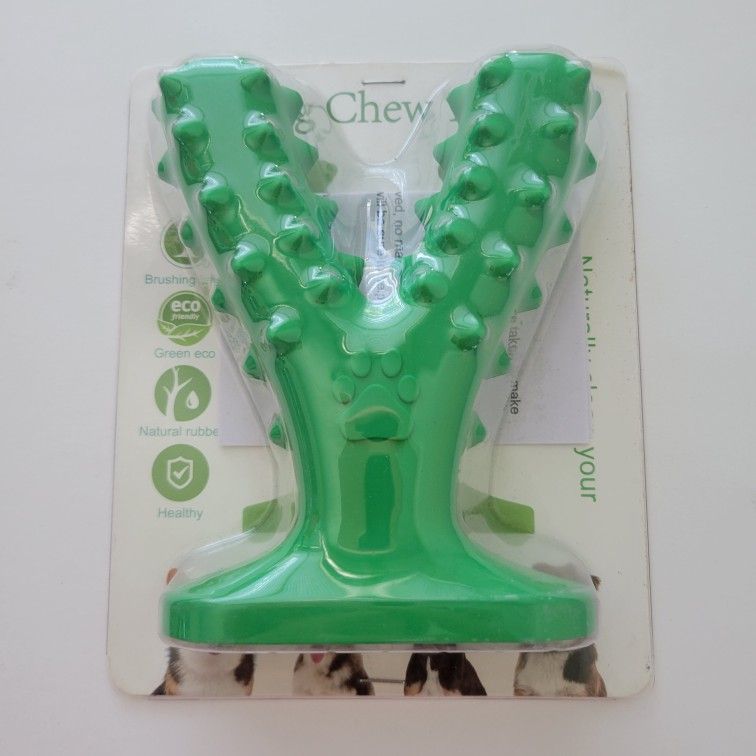 Dog Chew Toy Cleaning Teeth Pet Oral Care Dogs Rubber Cactus For Large Dogs