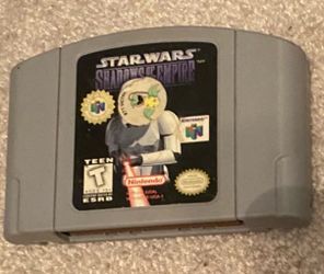 Star Wars Shadows of the Empire N64 Cartridge