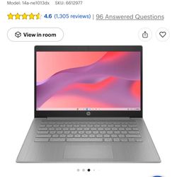 HP Chromebook Laptop 