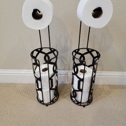 ✨ Upgrade Your Bathroom in Style –  Bronze TP Holders  - 2 Available $12 each✨