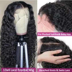 18” inch Pizazz 13x4 Deep Wave Lace Front Brazilian Human Hair  