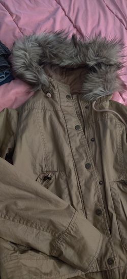 Tan Aeropostale Jacket Small/Petite