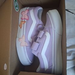 Old school Vans purple little girl
