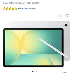 Samsung Galaxy Tablet FE  5G 128GB 