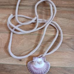 Nautical Rope Shell Beach 
Necklace/Waist Belt
