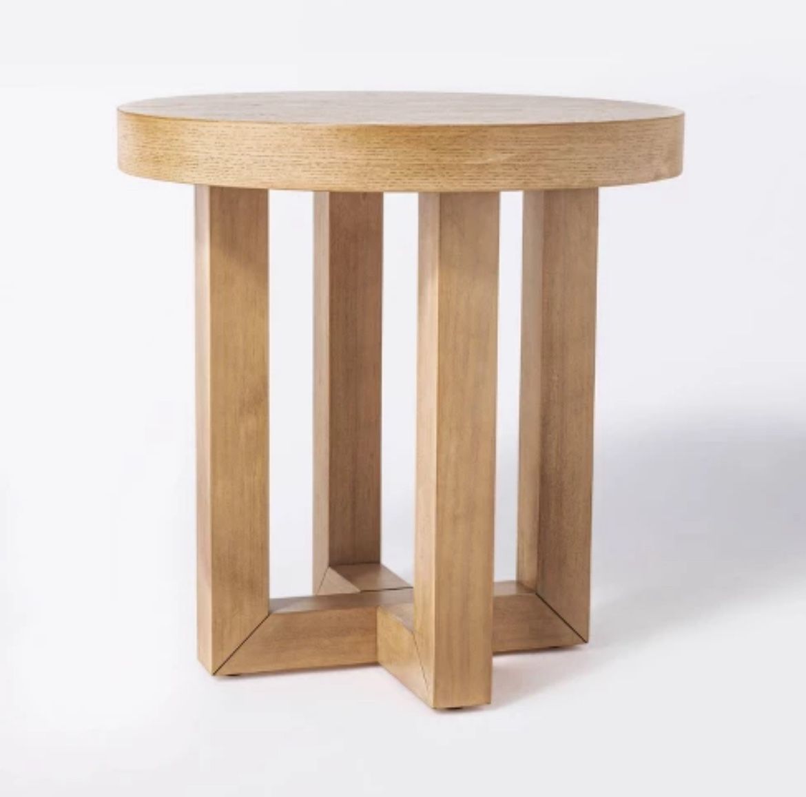 Threshold Rose Park Round Wood End Table