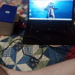 Latitude Windows 11 Laptop + HP KE-100 Thermal Label Printer